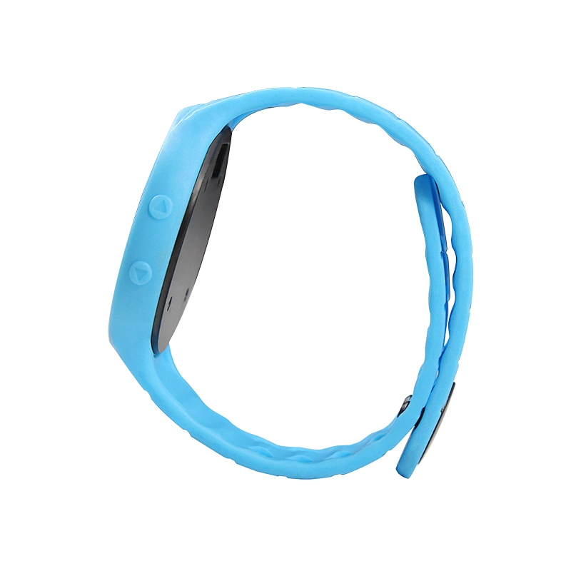 Screen Sport Tracker Calorie Sleep Monitor Silicon monitor Smart tracker Waterproof Round Fitness Watch Bracelet