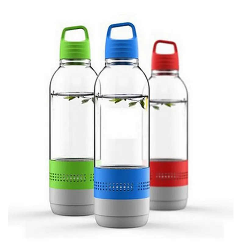 Factory price 400ml Water Bottle bt wireless bluetooth speaker for sport bottle outdoor