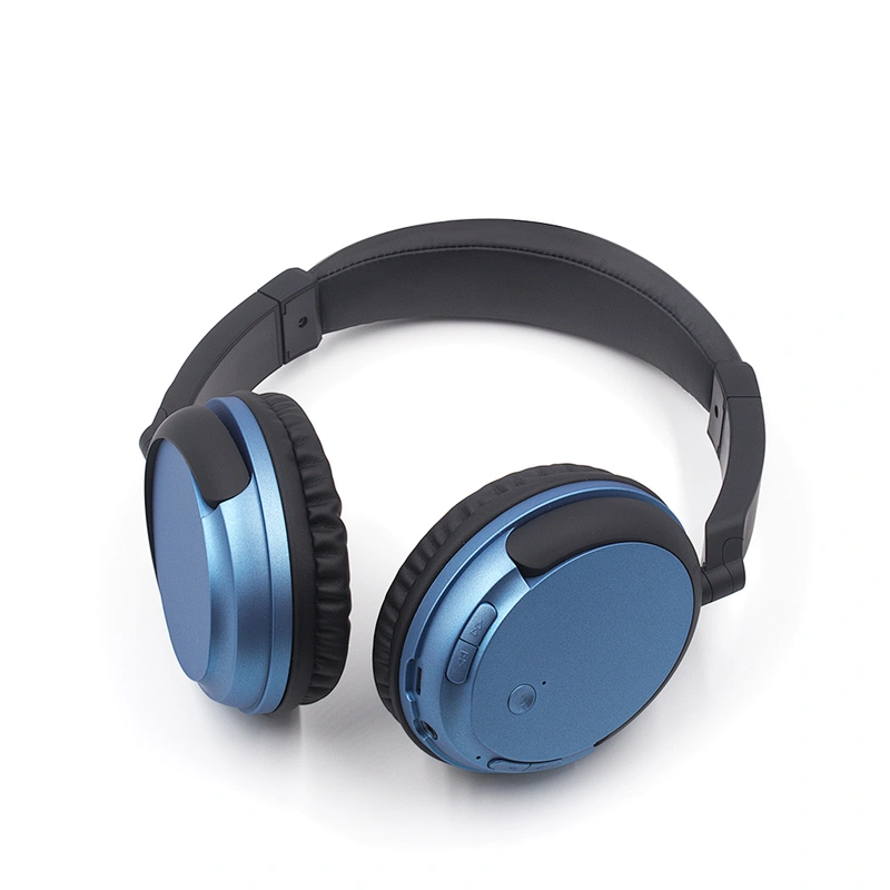 hot sale Over ear foldable headphone wired noise cancelling headset