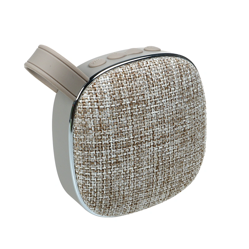 With Microphone TF misch player wireless portable promotion fabric speakers