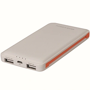5000mah Super Slim built-in cable battery charger power bank