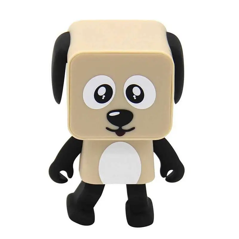 Mini Portable Cartoon Wireless Blue tooth Wireless Smart Robot Dancing Dog Toys Speaker
