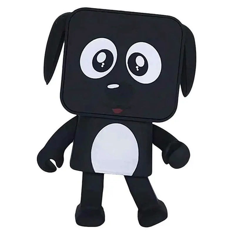 Mini Portable Cartoon Wireless Blue tooth Wireless Smart Robot Dancing Dog Toys Speaker