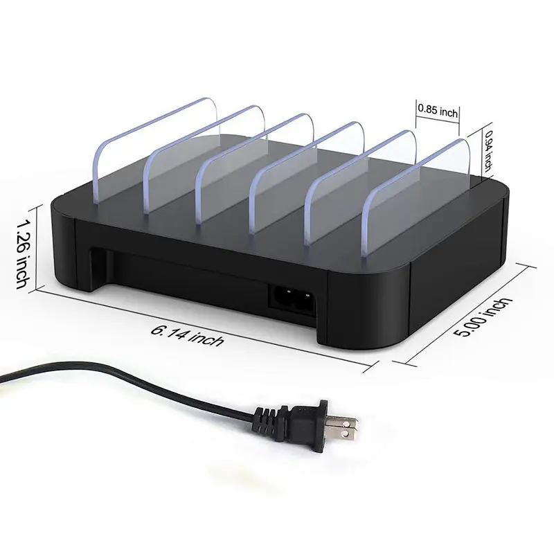 Hot Sale Mobile Phone Pad Universal USB Hub 5 Ports USB Station