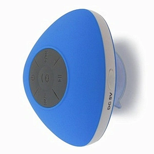 Ipx4 Water Resistant Handsfree Sucker Wireless BT Bathroom Speaker