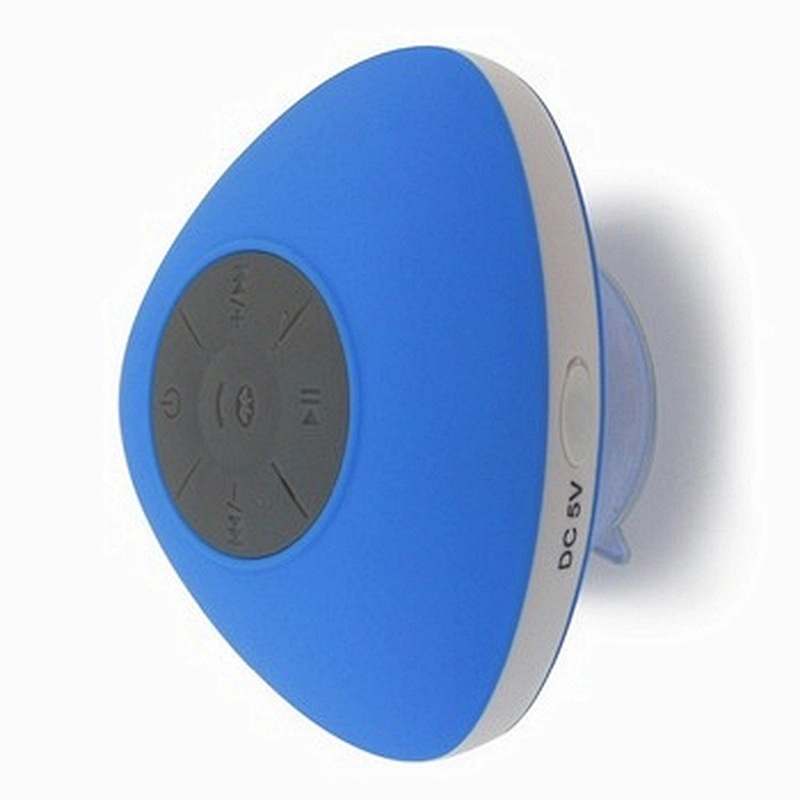 Ipx4 Water Resistant Handsfree Sucker Wireless BT Bathroom Speaker