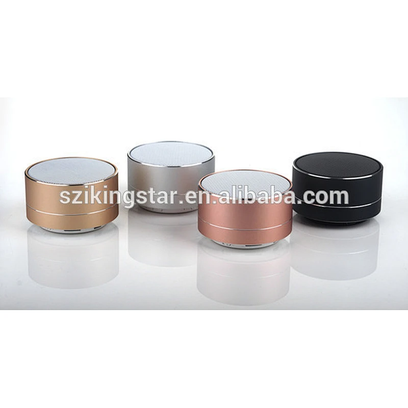Led Light Promotion Gift Mini Cylinder Wireless A10 Speaker