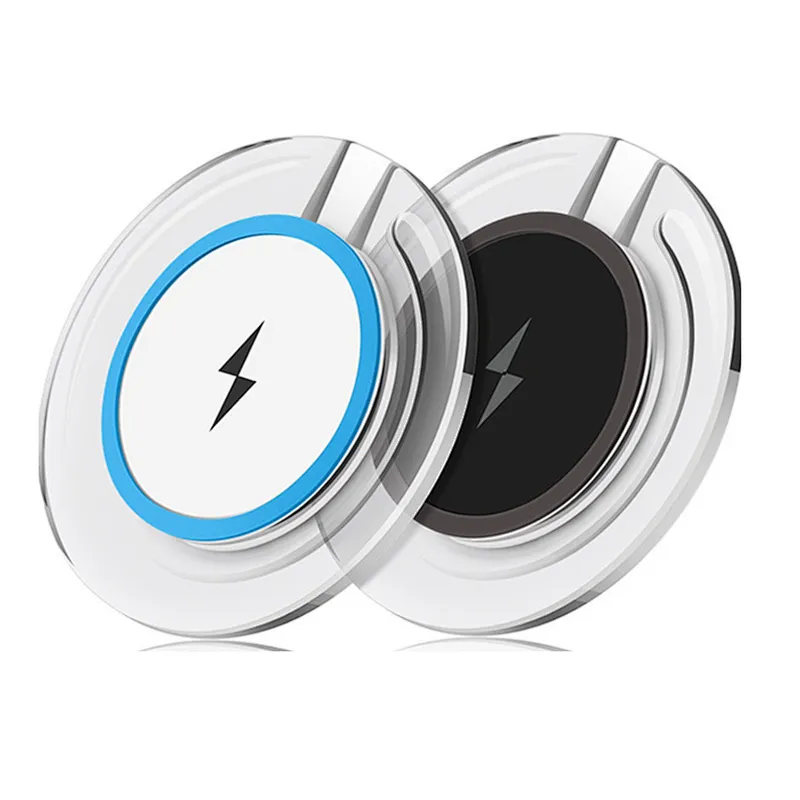 Hot sale Crystal Desktop Wireless Pad Charger