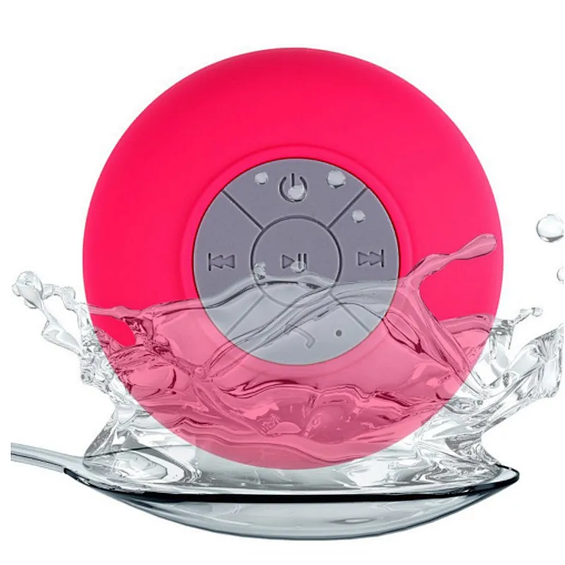 Outdoor Mini Bluetooth Speaker Round IPX4 Waterproof Wireless Speaker