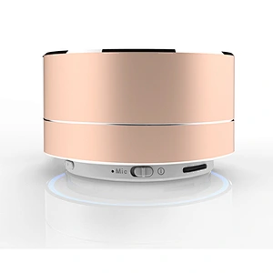 promotion gift custom metal alloy portable wireless mini speaker