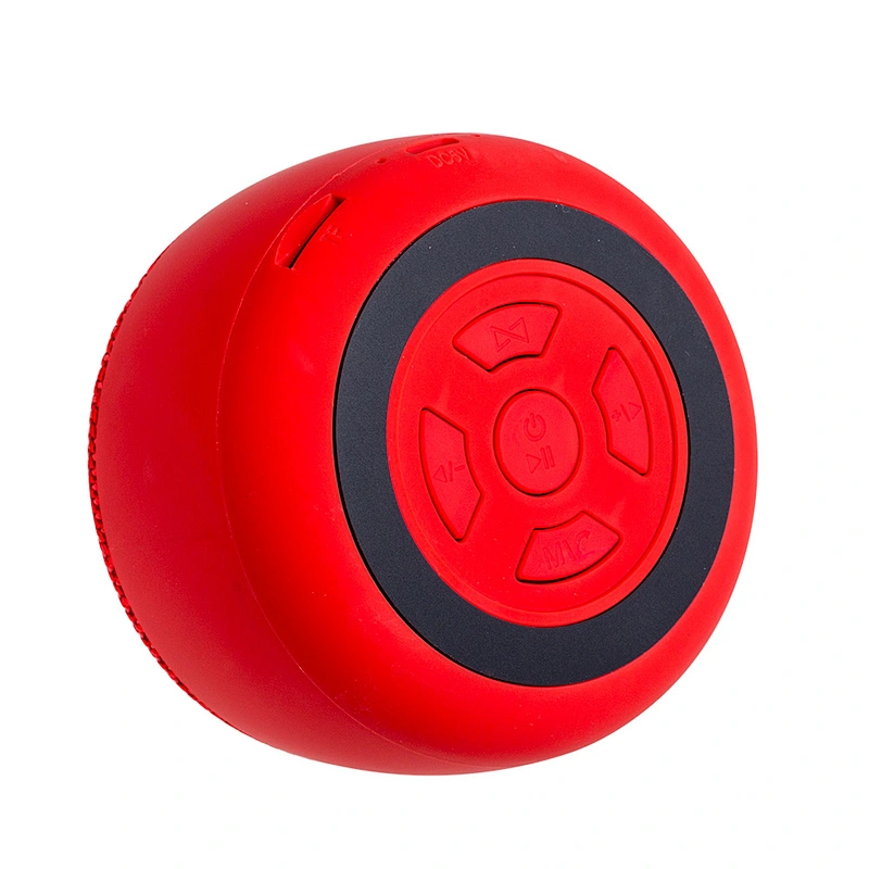 portable subwoofer cloth cover fabric material stereo wireless round 3W tws speaker