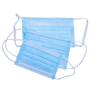 CE FDA NB2703 one time use hospital 3 ply foldable face masks