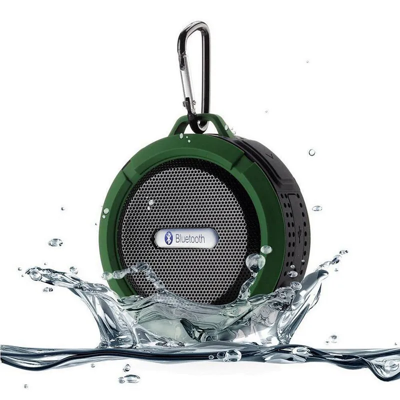 waterproof outdoor portable lightweight silicon mini music speaker