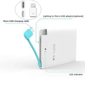 Customize Logo OEM 2200mah Portable Mini Power Bank