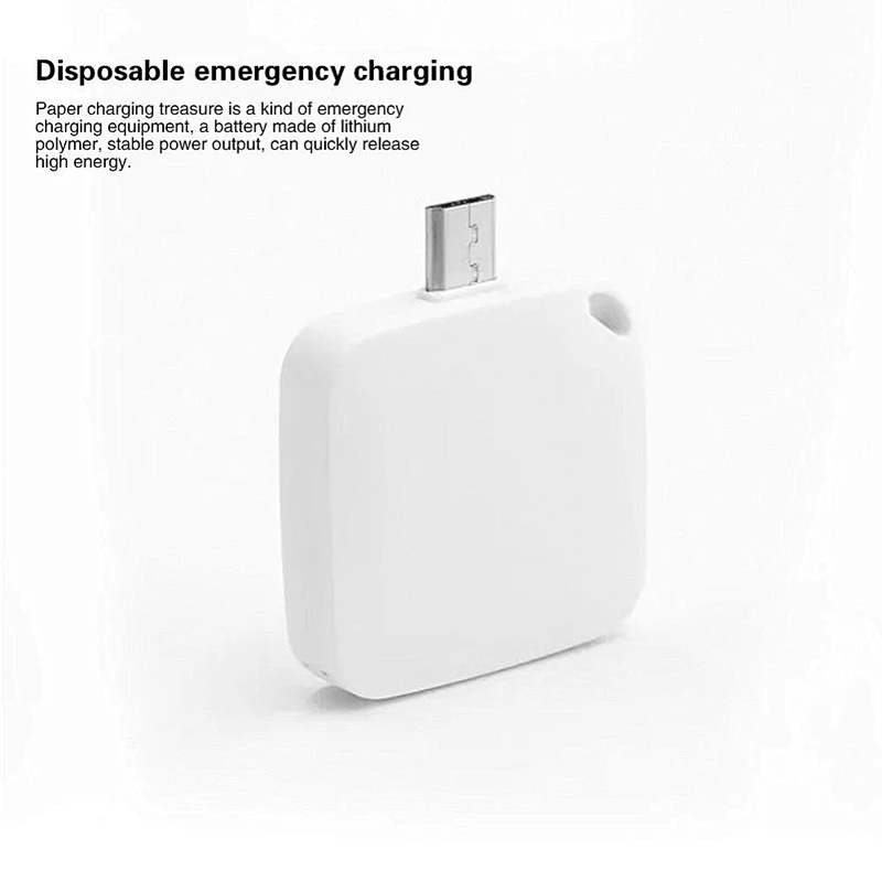 2000mah Promotion Gift Mini Disposable Mobile Charger
