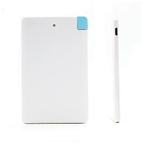 oem logo credit card External battery charger portable power bank