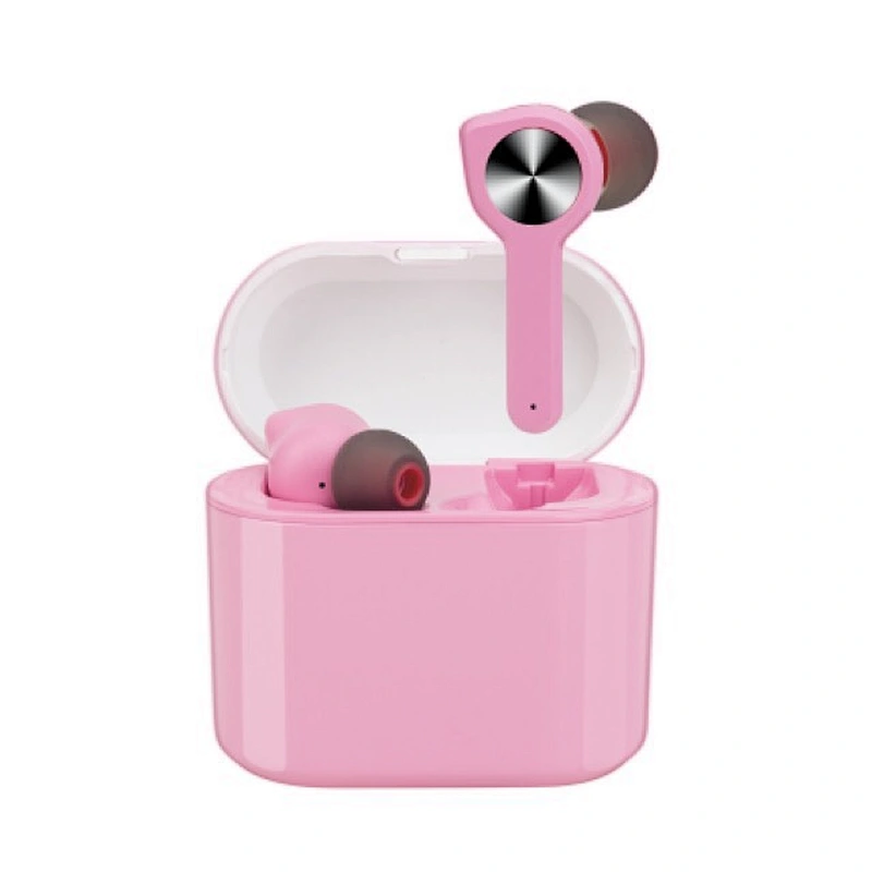 OEM Realtek Sports Noise Canceling Magnet Filp Up TWS True Wireless Bluetooth Portable Mini Touch Earphones