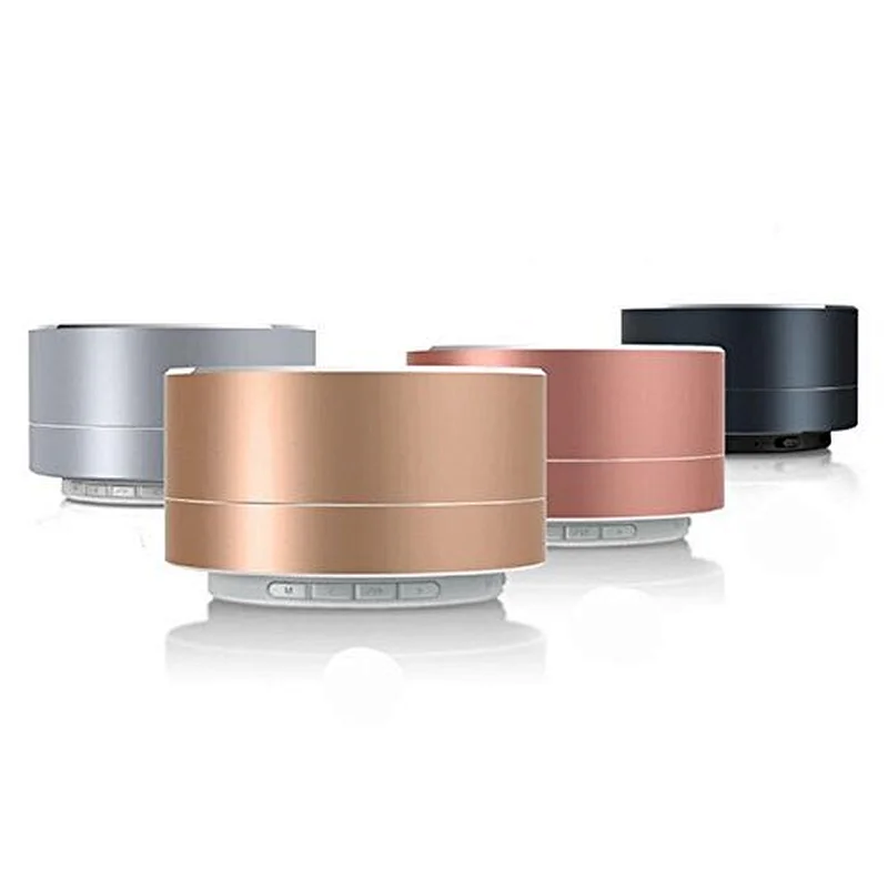 blister box OEM color round wireless music small speaker