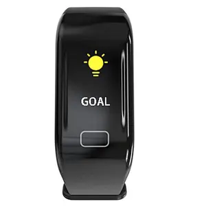 Wholesale OEM Smart Silicon Wristband Watch Waterproof Watch Heart Rate Monitor Fitness Tracker Smart Bracelet