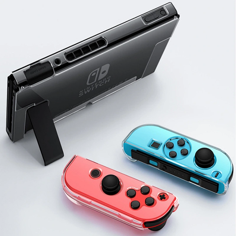 Full Body Hard Clear Case for Nintendo Switch Clear Case  Soft Crystal Clear TPU Protective Case Cover
