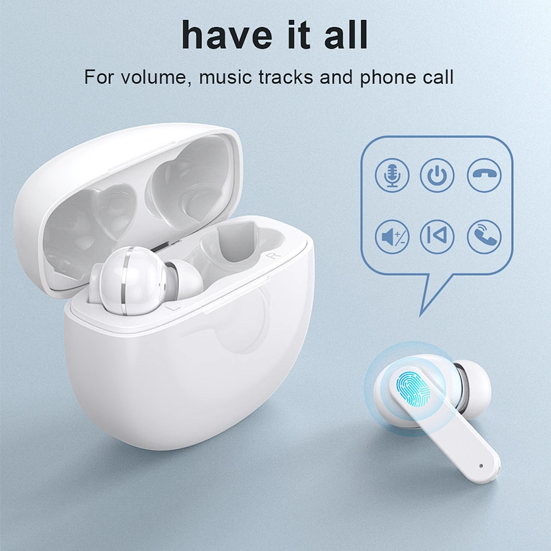 2020 Free Shipping New TWS V5.0 Headset Earbuds In-ear Headphones True Wireless Bluetooth Earphone