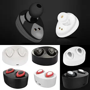 With Charging Case Invisible Mini Music Rechargeable BT Tws Earphones