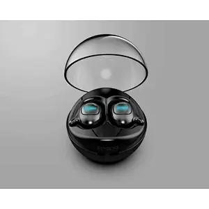 sports waterproof noise cancelling with charging case Reltek5.0 BT mini true tws ball shape round true tws wireless earbuds