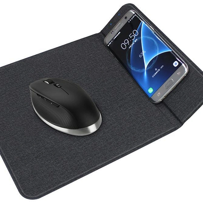 Qi mobile chargers fast wireless charging mouse pad