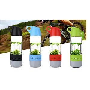 Portable Outdoor Bicycle Sport Stereo 2 in 1 Compass Water Bottle Wireless Speaker