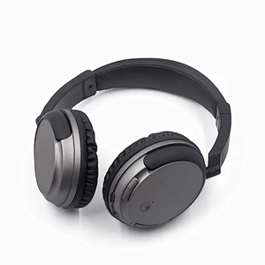Headband Noise Cancelling Wireless Headphone with Mic