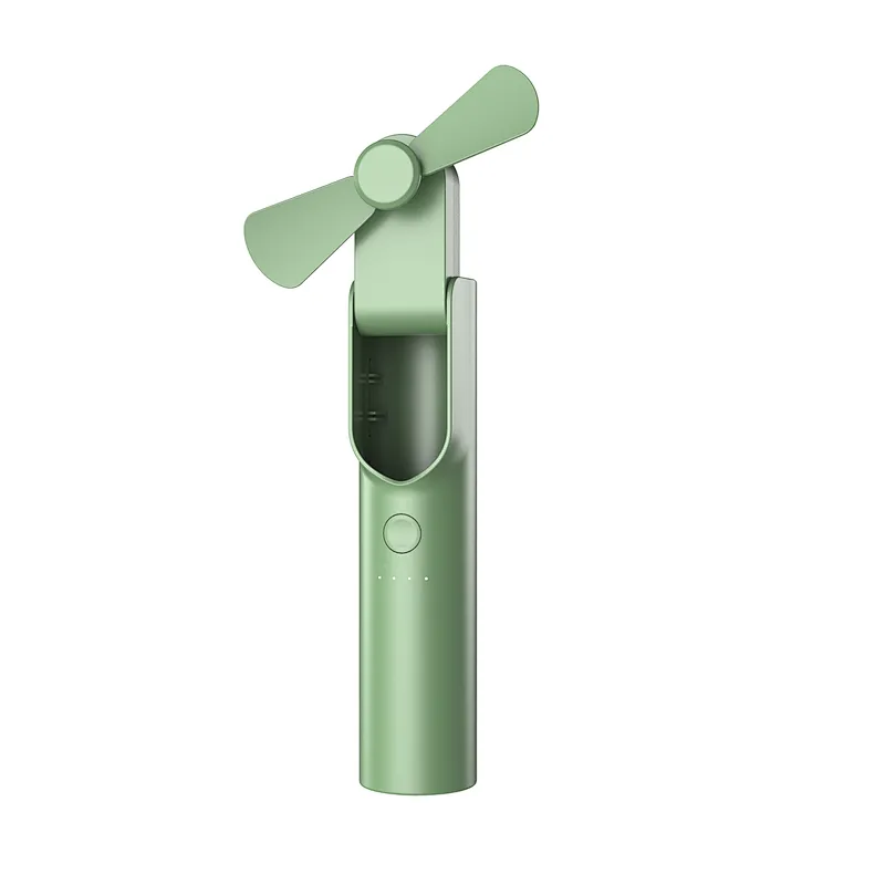 Portable travel office air cooling battery charge usb rechargeable handheld pocket fan