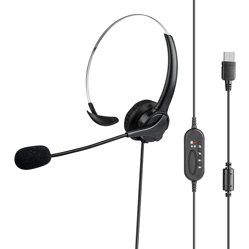 OEM USB Offical Headset noise cancelling wired 3.5 mm microphone Headphone