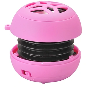 Wholesale Portable Spherical Mini Round Wired Small Hamburger Wireless Speaker