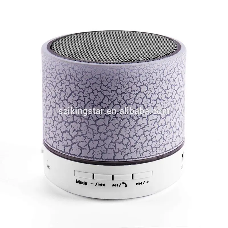 with radio waterproof rechargeable active powered bass S10 mini wireless led speaker