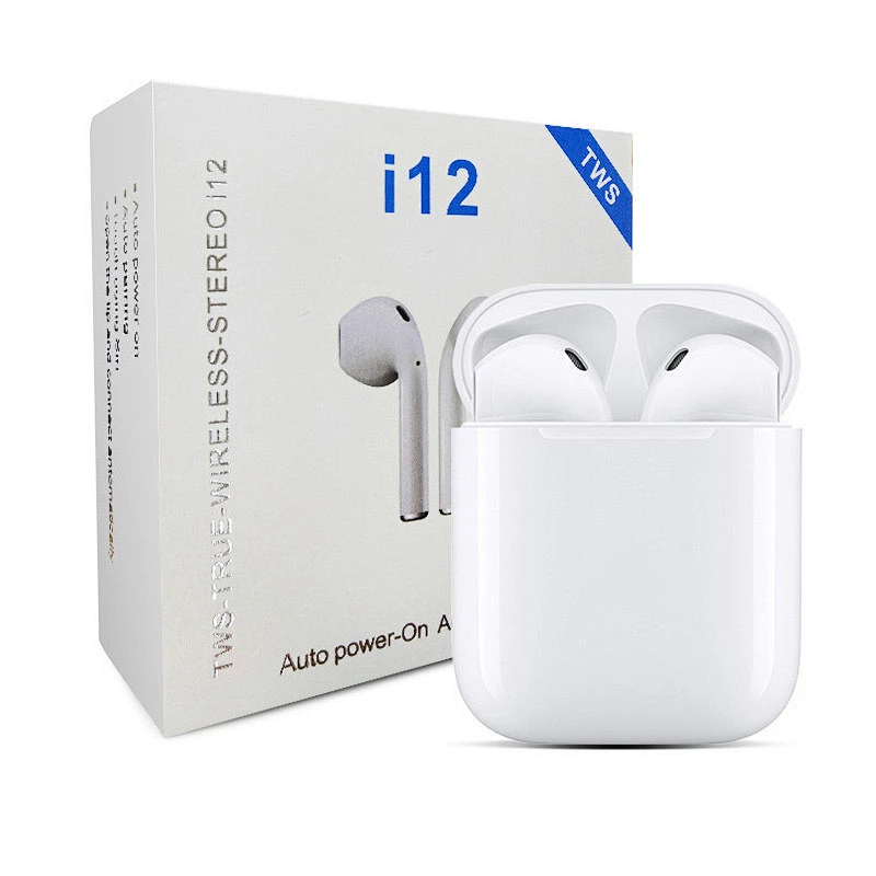 i12 tws bluetooth earbuds 5.0 wireless earphones Auriculares Air  Ear pods Inpod i12 tws earphone