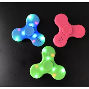 portable LED fidget spinner wireless bluetooth speaker