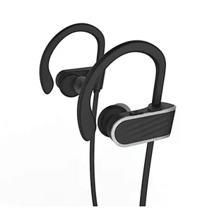ipx7 Waterproof Wireless Bluetooth Earhook Sport Earphone