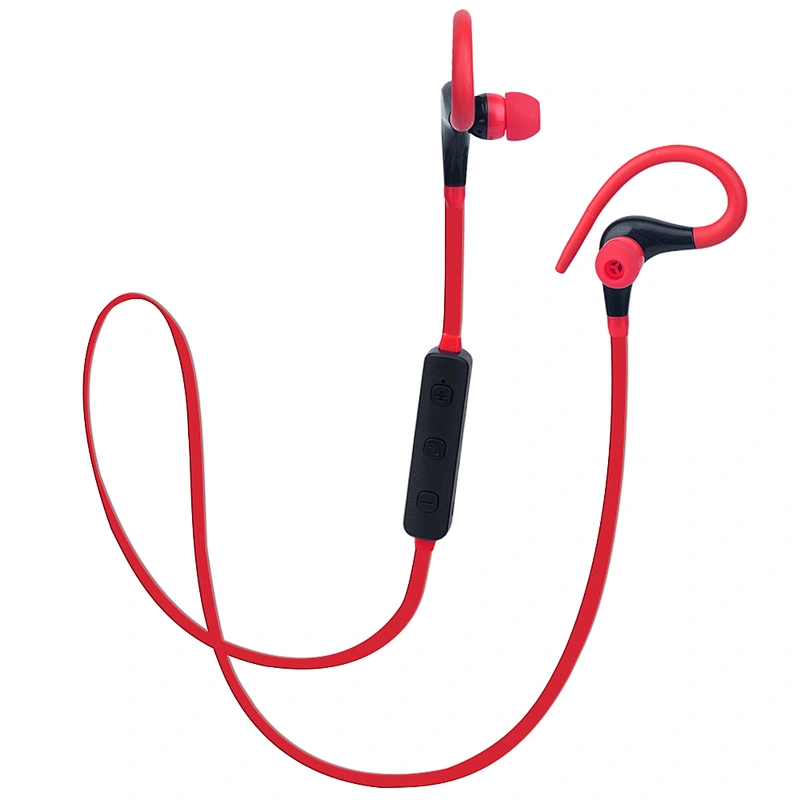 sport volume control wireless stereo sport earhook earphone
