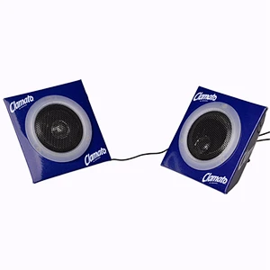 promotion gift cell phone computer tws paper Cardboard box wired DIY speaker