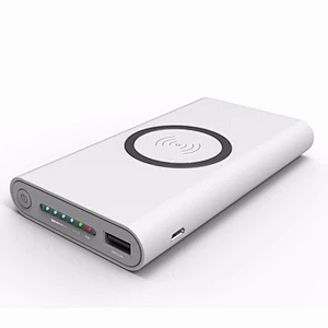10000mAh portable fast charger qi wireless power bank