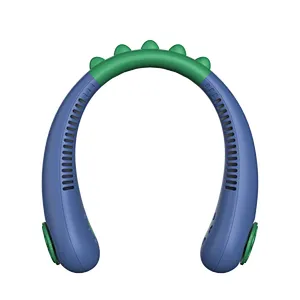 Mini Cartoon Cooling Fan Hanging Bladeless Neckband USB Fan for Children