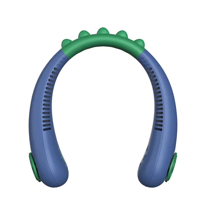 Mini Cartoon Cooling Fan Hanging Bladeless Neckband USB Fan for Children