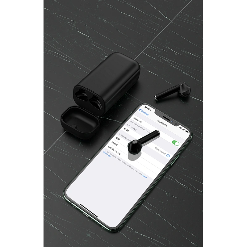 Kingstar turely wreless bluetooth 5.0 earbuds with power bank anc tws