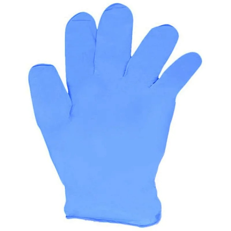 50 Pairs Comfortable Disposable Mechanic Nitrile Gloves Exam Gloves Protective Gloves
