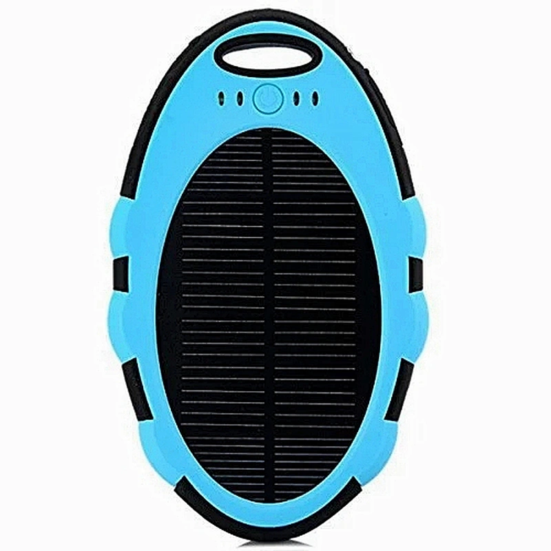 Outdoor Waterproof 5000mah Ultra Slim Solar Power Bank
