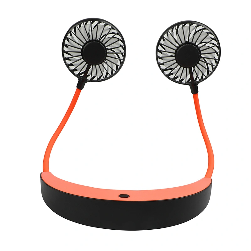 Hand-Free Portable Sports Outdoor Cooling Fans USB Rechargeable Neckband Lazy Neckband Fan