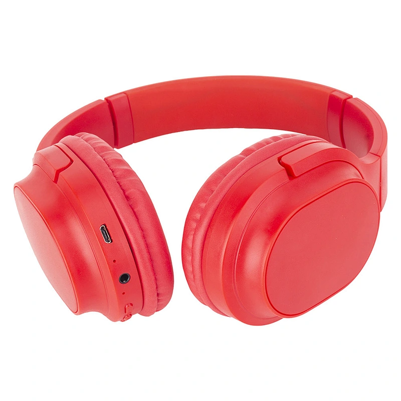 foldable portable adjustable metal stereo headphones for sport