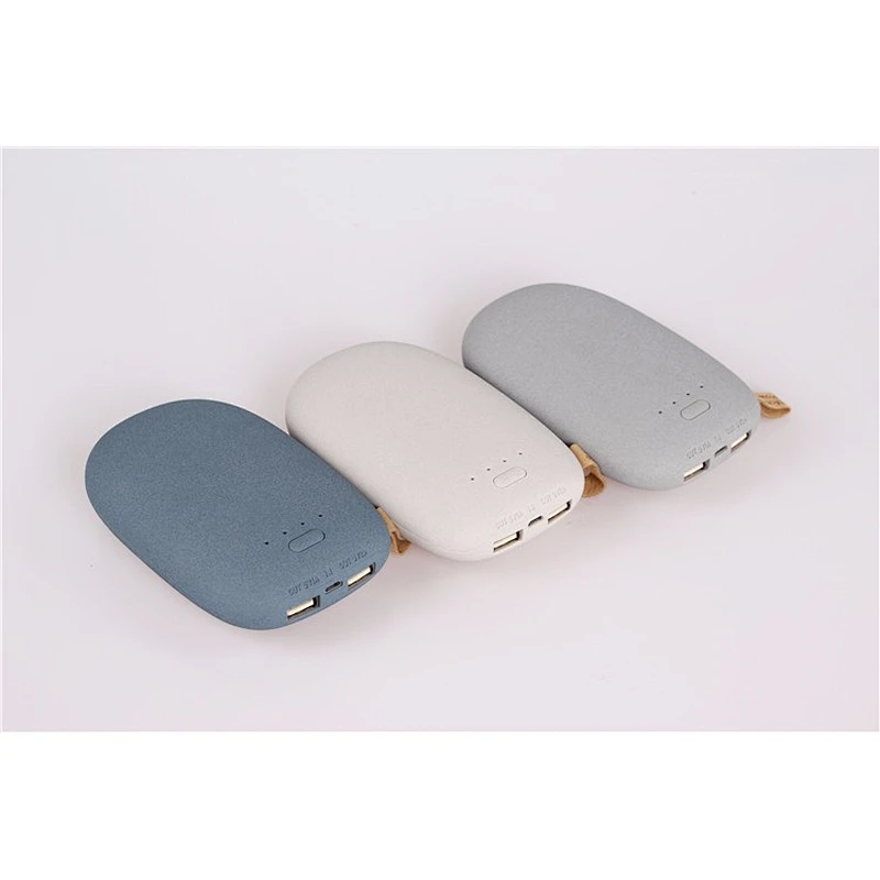 12000mah portable mini cute stone shape power bank