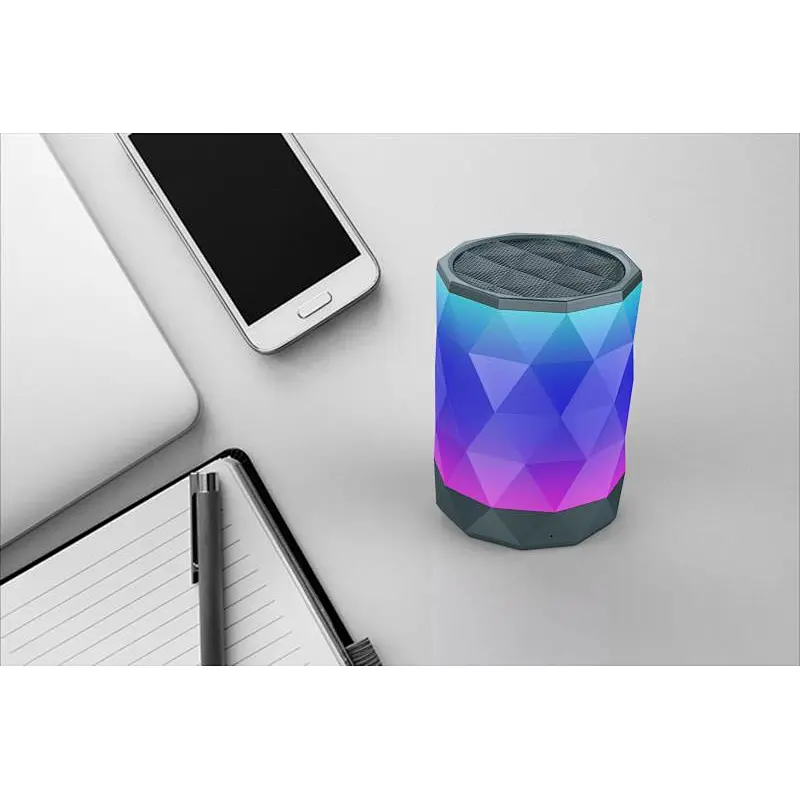 V4.2 Outdoor ABS Mood Light Wireless Blue tooth Speaker with led light
