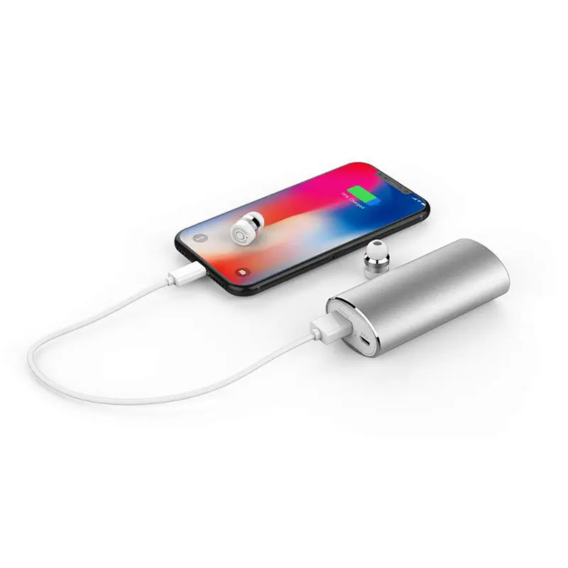 Power Bank mini Wireless Blue tooth Twins in-ear headphones TWS BT earbuds